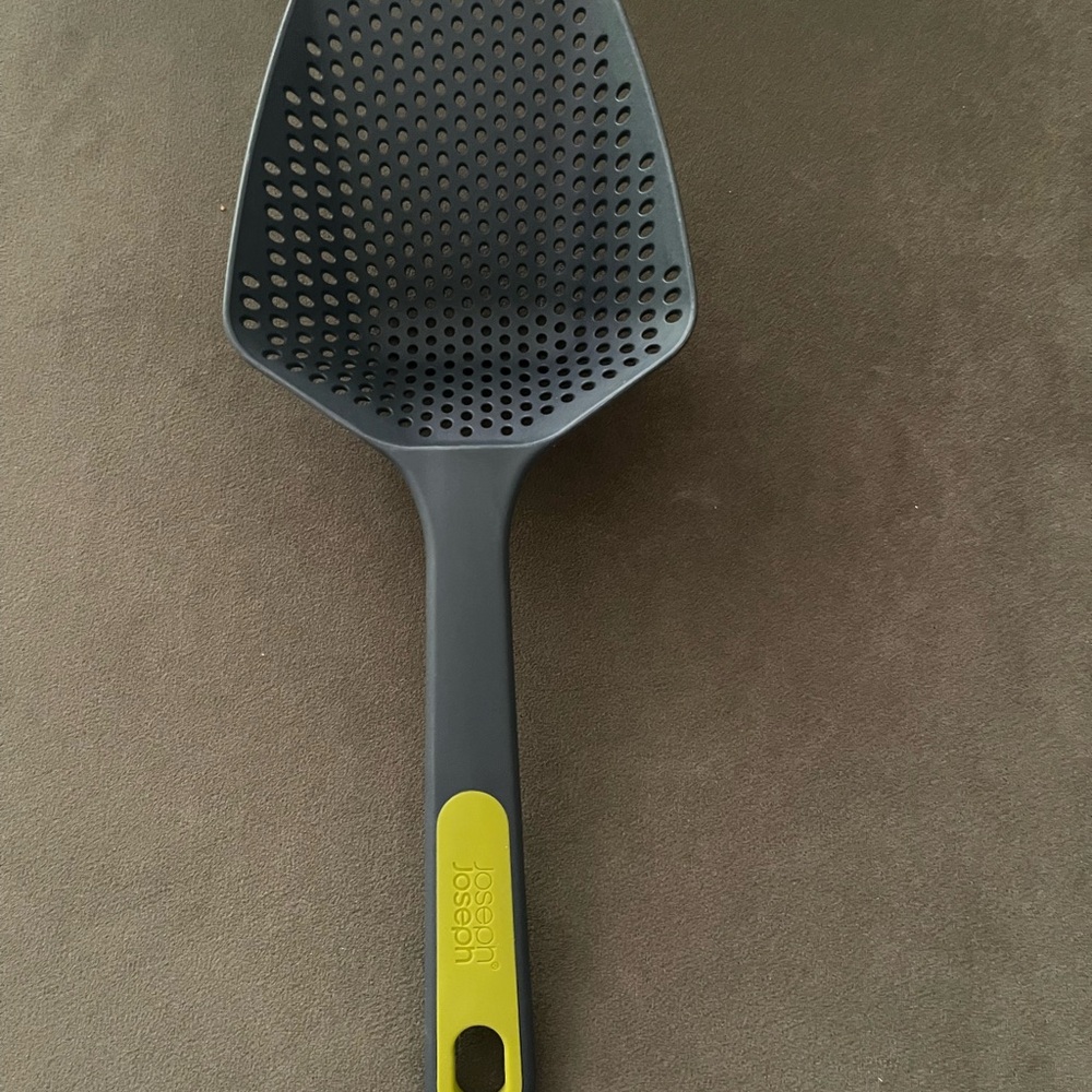 Joseph Joseph Grey & Green Slotted Turner Spoon